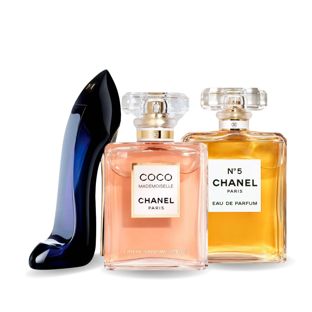 3-dijelni promotivni paket: GOOD GIRL, COCO MADEMOISELLE i Chanel Nº5 100ml