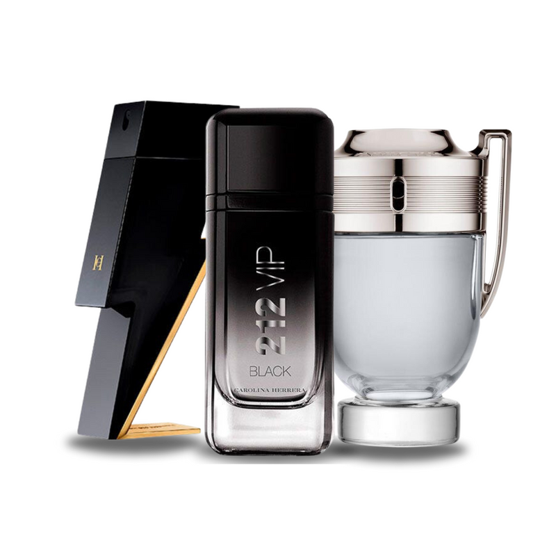 3-dijelni promotivni paket: BAD BOY, 212 VIP BLACK i Paco Rabanne INVICTUS 100ml