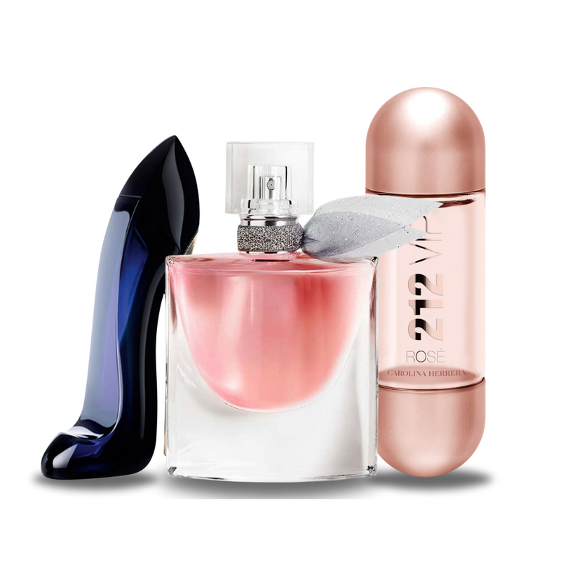 3-dijelni promotivni paket: GOOD GIRL, Lancôme LA VIE EST BELLE i 212 VIP ROSÉ 100ml