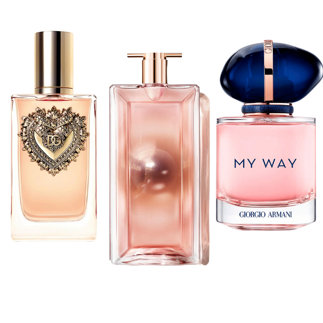 3-dijelni promotivni paket: Dolce & Gabbana Devotion, My Way Giorgio Armani i Lancôme Idôle 100ml